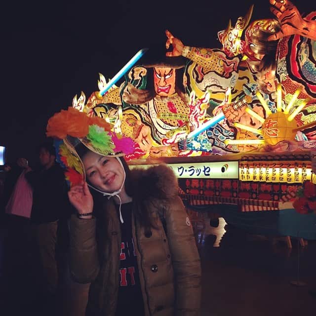 笛木優子のインスタグラム：「ねぶた！！！」