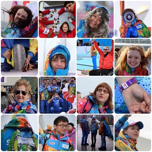 ソチオリンピックのインスタグラム：「HOT.COOL.VOLUNTEERS You made it happen! Huge thanks to Volunteers and everyone who worked on #sochi2014 #paralympics / ЗИМНИЕ.ЖАРКИЕ.ВОЛОНТЕРЫ  Спасибо огромное Вам, дорогие наши Волонтеры! Без Вас #паралимпиада в #сочи2014 не состоялась бы!」