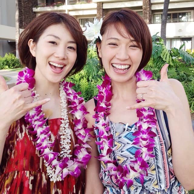 潮田玲子さんのインスタグラム写真 - (潮田玲子Instagram)「アロハ〜with miwa♡」4月13日 11時05分 - reikoshiota_official