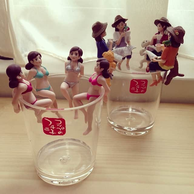 Yukaさんのインスタグラム写真 - (YukaInstagram)「三姑六婆的聚會💬👭👄💦 #fuchiko#toy#toys#toys4life#toystagram#gacha#japan#collection#photooftheday#likeforfollow#bestoftheday#instalife#love#instadaily#instaphoto#kitanclub#フチ子#フチ子病#フチ子さん#コップのフチ子#コップのフチ子2#シークレット#奇譚クラブ#コップのフチボーン#ガチャガチャ#代購#フチ子同盟#杯緣子#夏のフチ子#休日のフチ子」4月21日 17時39分 - loveyuka06