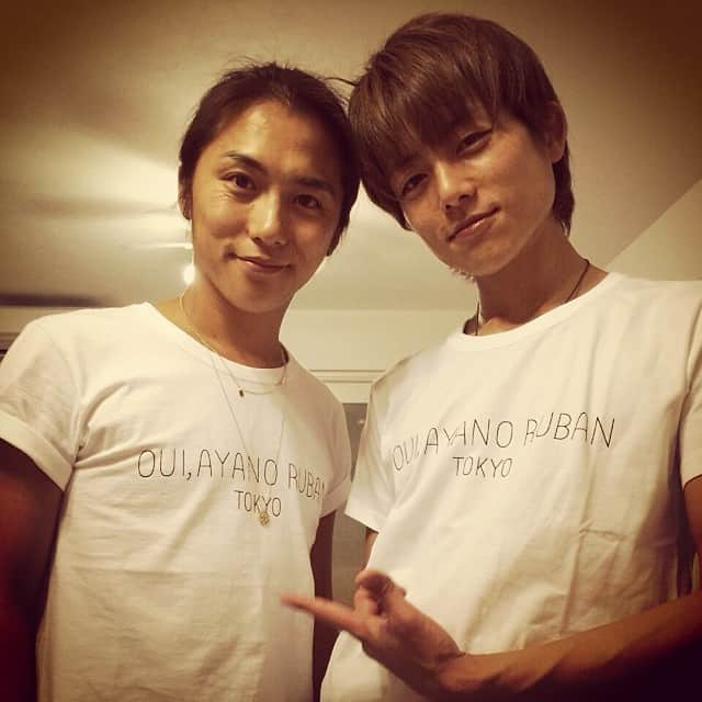 久永輝明さんのインスタグラム写真 - (久永輝明Instagram)「#ouiayanoruban #smile #杉浦太陽 #復興支援Tシャツ」4月27日 15時34分 - teruakifukuoji