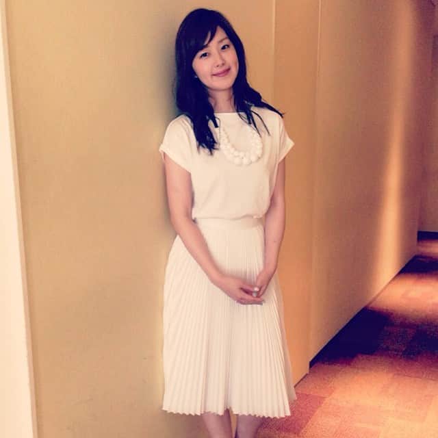 笛木優子のインスタグラム：「収録。#enfold」