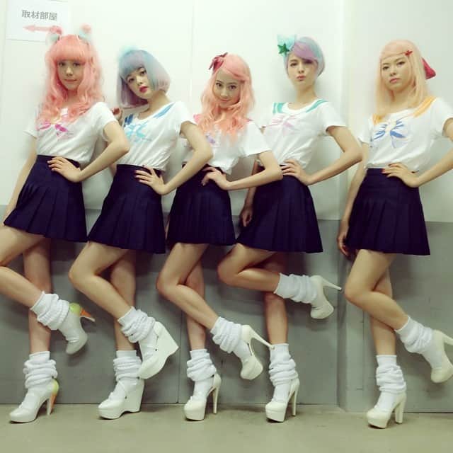 河北麻友子さんのインスタグラム写真 - (河北麻友子Instagram)「In our Sailor Moon uniforms! #ViViNight #ViViModels #セーラームーン #トリンドル玲奈 #玉城ティナ #マギー #八木アリサ #MayukoKawakita #河北麻友子」7月1日 20時31分 - mayukokawakitaofficial