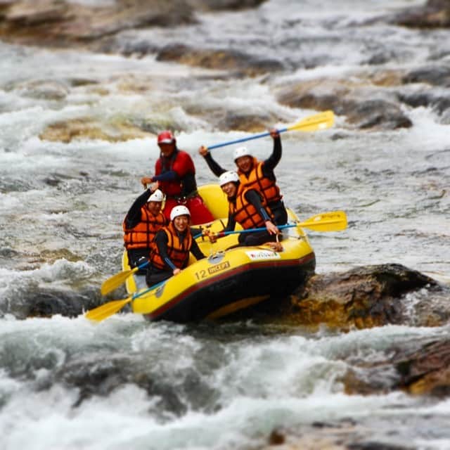 チャコさんのインスタグラム写真 - (チャコInstagram)「Rafting in Minakami！Is amazing!! みなかみ 利根川ラフティング ガイドの方もChacoファンが多いです#みなかみ#群馬#rafting #Chaco#Z1PRO#利根川」7月5日 13時30分 - chacojapan