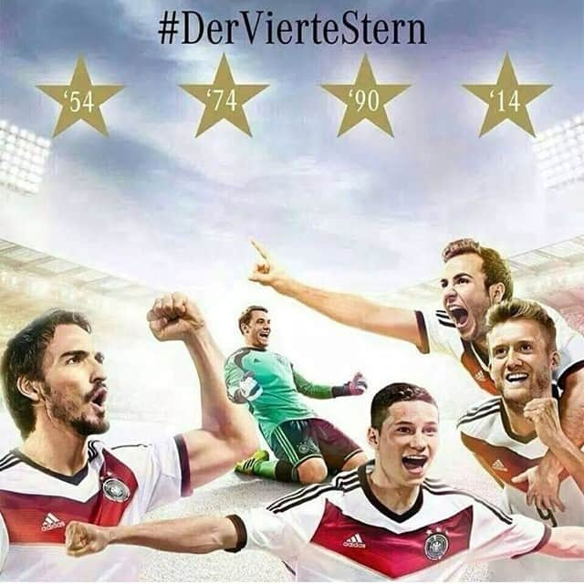 エミル・スパヒッチのインスタグラム：「World Cup 2014 Champions 🇩🇪 #Germany #Deutschland」