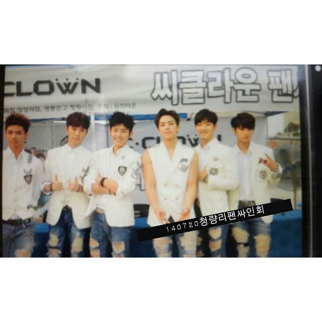 C-CLOWNのインスタグラム：「씨클라운 청량리 팬싸인회 현장! #씨클라운 #CCLOWN #나랑만나 #Let_s_love」