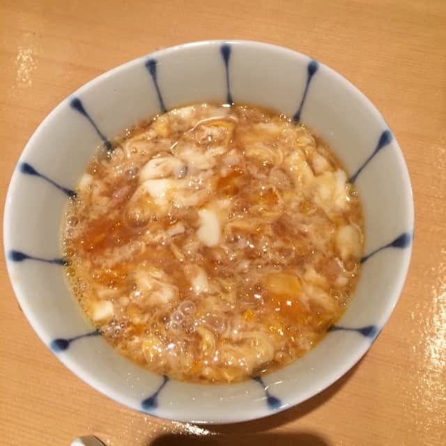 田母神智子さんのインスタグラム写真 - (田母神智子Instagram)「また来た。  #はらぱん #心香 #西麻布 #飲む親子丼」7月22日 22時15分 - tomokotamogami