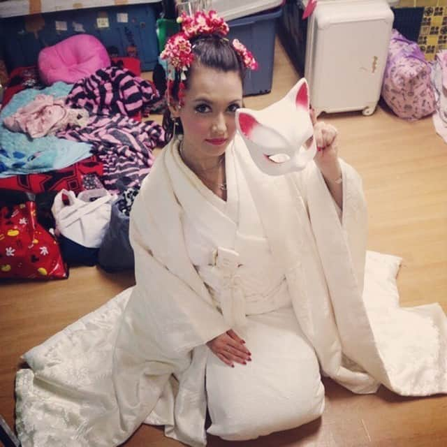 小澤マリアさんのインスタグラム写真 - (小澤マリアInstagram)「にゃん〜 😽」8月3日 22時56分 - mariaozawa