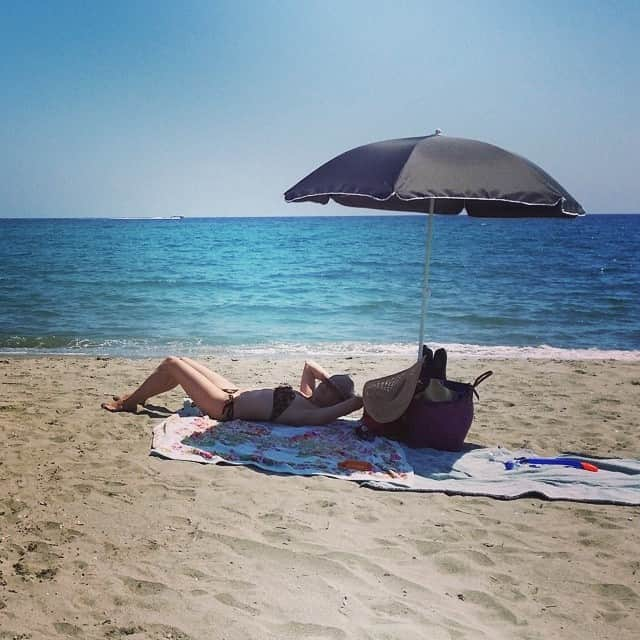 ペルネル・キャロンのインスタグラム：「#corse #roadtrip #holiday #paradise」