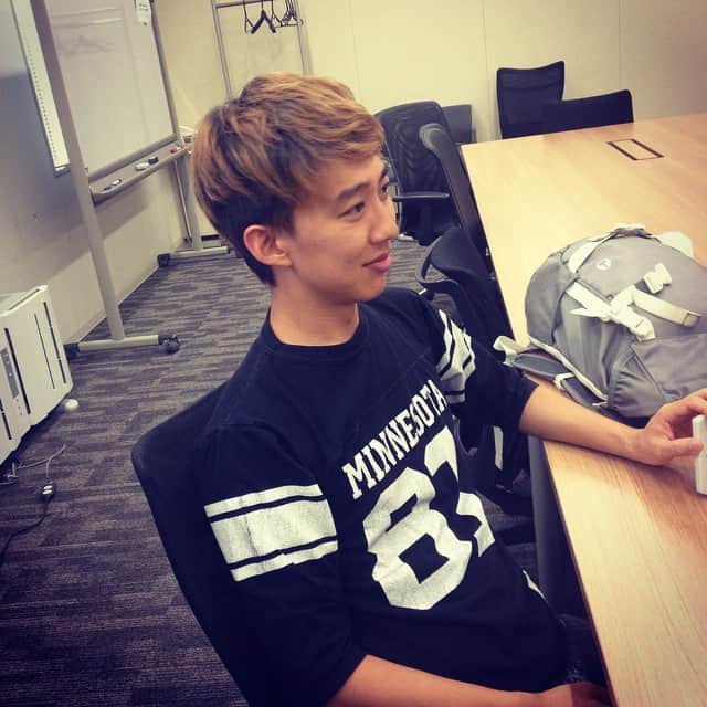 井上ジョーのインスタグラム：「I just finished my lecture. #ソニアカ」