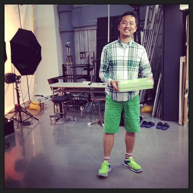 志摩有子さんのインスタグラム写真 - (志摩有子Instagram)「青虫スタイル。お天気が悪いから、今日はスタジオ→ロケ。 #classy #shooting #今日の作家先生」8月27日 13時11分 - ariko418