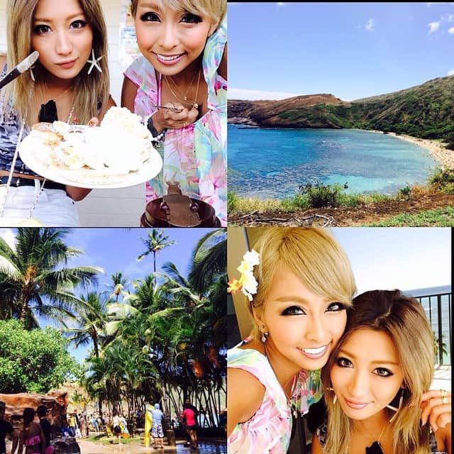 のインスタグラム：「今日はハナウマベイでシュノーケリング♥︎ やっと魚見れたー(o^^o) しっかりハワイの為に買った防水カメラで写真撮ったぜw エッグシングスも行ってきた！ 頼みすぎて残しちゃったけど美味しかったー♥︎ #ハナウマベイ #シュノーケリング #エッグシングス」