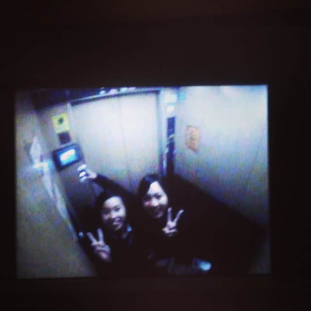 渡部香生子さんのインスタグラム写真 - (渡部香生子Instagram)「コメダ帰りのエレベーターにて。」10月10日 14時02分 - watakanako