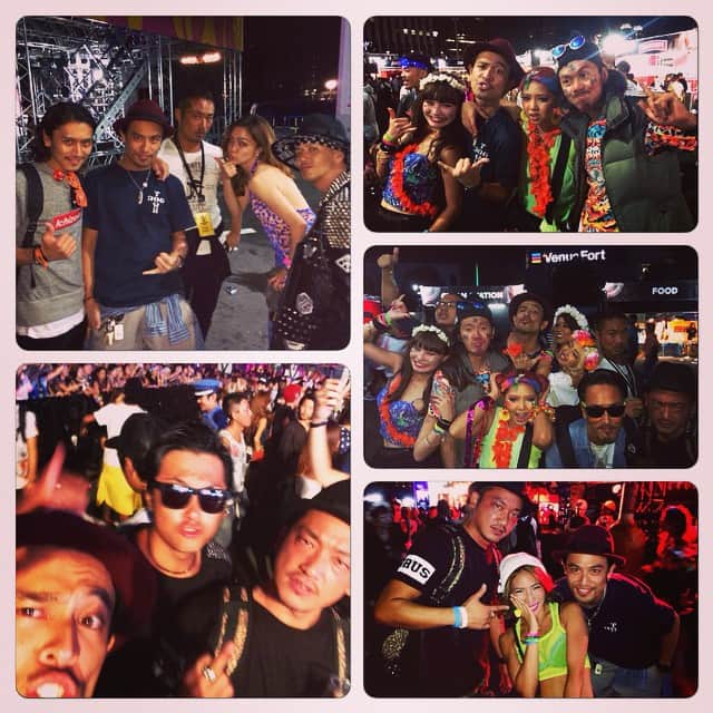 bobbyのインスタグラム：「goooood sunday!! #ultra  #ultrajapan  #fun  #friend  #music  #happy」