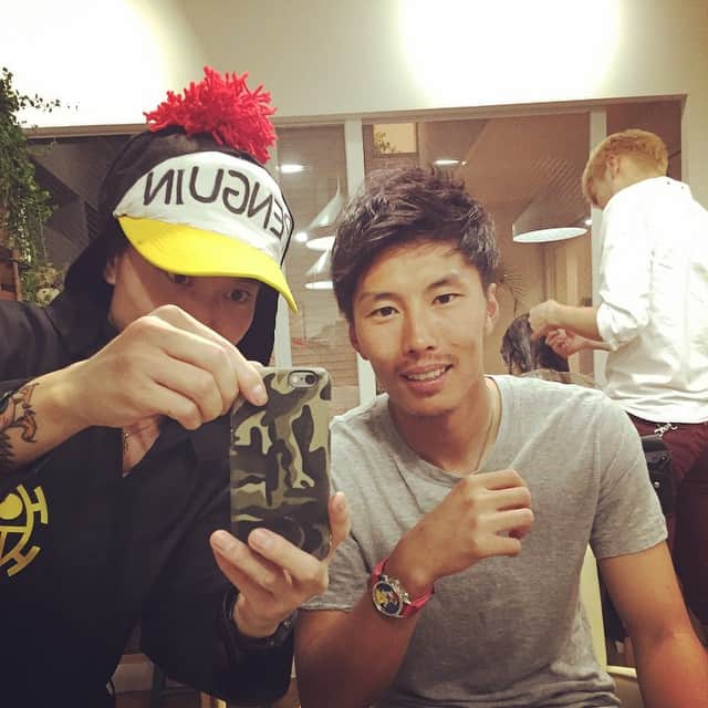 上田剛史さんのインスタグラム写真 - (上田剛史Instagram)「昨日はL.O.Gデビュー^ ^ ケンジさんありがとうございます‼︎ 最高でした(^o^)」11月1日 14時21分 - tsuyoshi_50