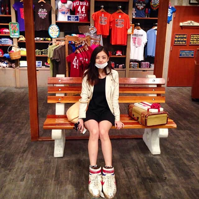 片山萌美さんのインスタグラム写真 - (片山萌美Instagram)「#Forrest Gump #Bubba Gump Shrimp 久々インスタ。」11月1日 14時56分 - moet_mi