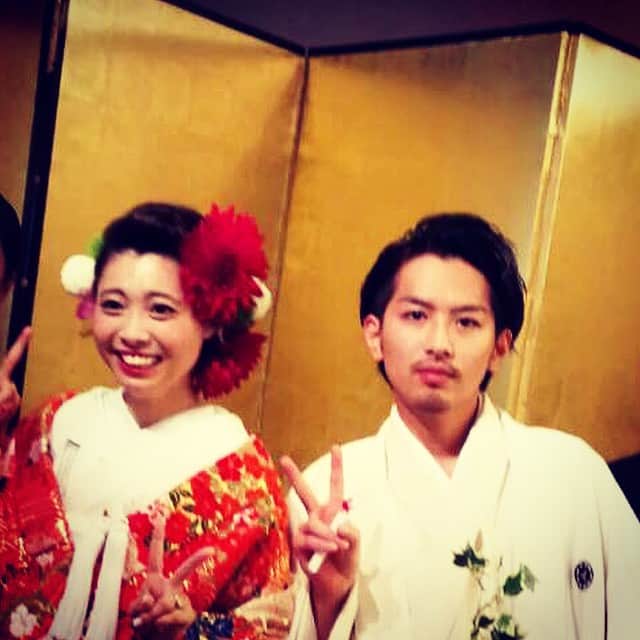 荒木さやかさんのインスタグラム写真 - (荒木さやかInstagram)「イトコの結婚式🙌 おめでとう、りょーた👏 #marriage#wedding#happywedding#先越された#嫁を幸せにするんだよ」10月12日 22時32分 - araki_sayaka