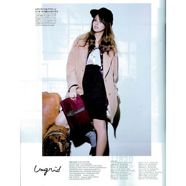Ungridさんのインスタグラム写真 - (UngridInstagram)「Sweet11月号 吉川ひなの×Ungrid 吉川ひなのさんがヘルシーに着こなしてくれています♡ ぜひCHECKしてね！♩ #Ungrid#Sweet11月号#吉川ひなの #Winter#October#Item @hinanoyoshikawa」10月15日 13時13分 - ungrid_official