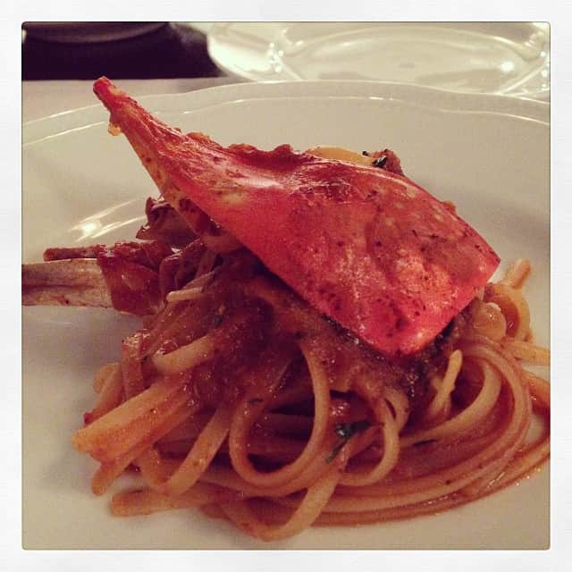 志摩有子さんのインスタグラム写真 - (志摩有子Instagram)「Friday nightに渡り蟹のパスタ🍝 #dinner #pasta」10月17日 21時41分 - ariko418