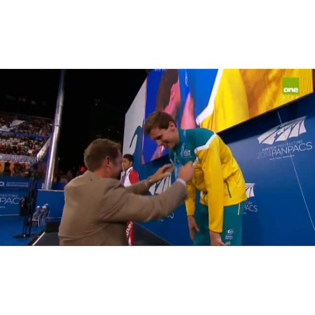 トーマス・フレイザー・ホルムズのインスタグラム：「A little clip from Pan Pacs 2months ago. There is nothing like racing on your home soil.  @paddykilmurray put this clip together & massive congrats on your Debut news Bulletin tonight Broth!! #madprong」