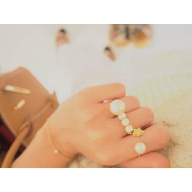 堀江直美さんのインスタグラム写真 - (堀江直美Instagram)「My fav💫⭐ #NEW#HIAND#Tiffany#CottonPearl」10月27日 17時06分 - naomiiiiiiiiiiii