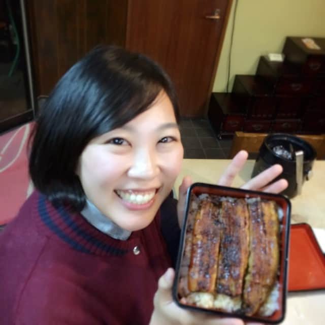 のインスタグラム：「うなぎ〜♪精力つけてムラムラするよ！」