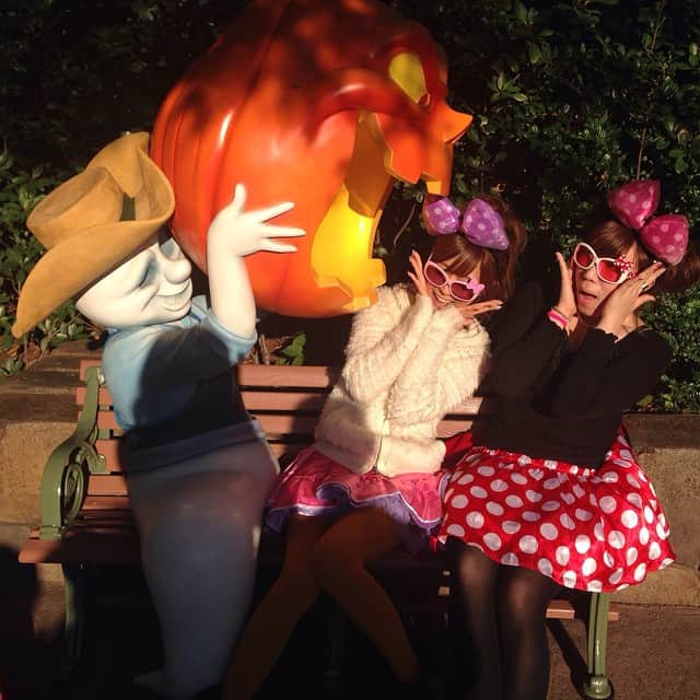 池田るりさんのインスタグラム写真 - (池田るりInstagram)「間に合ったー！ #ディズニーランド #ハロウィン」10月29日 16時26分 - ruri_ikeda