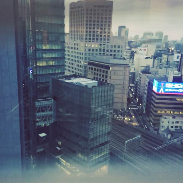 松谷ヒロキのインスタグラム：「日テレエレベーターからの景色 #綺麗 #オーディション」