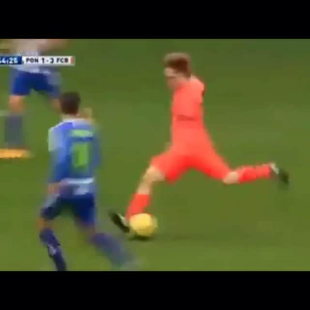 アレン・ハリロヴィッチのインスタグラム：「My first goal for Barcelona ⚽️😀🙏 !」
