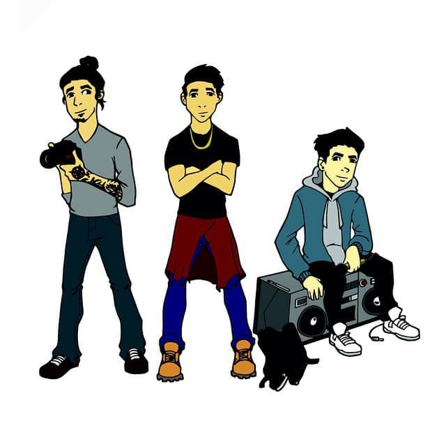マーヴェリック・イギアのインスタグラム：「I got my real baes here by my side #only #bae #EGO  @megankmusic is the mastermind behind this dope artwork!」