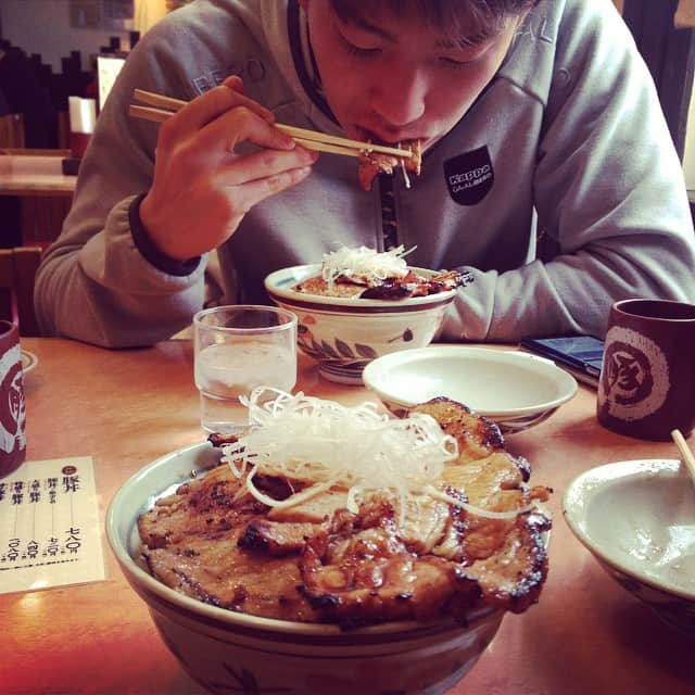 神田夢実のインスタグラム：「豚丼」