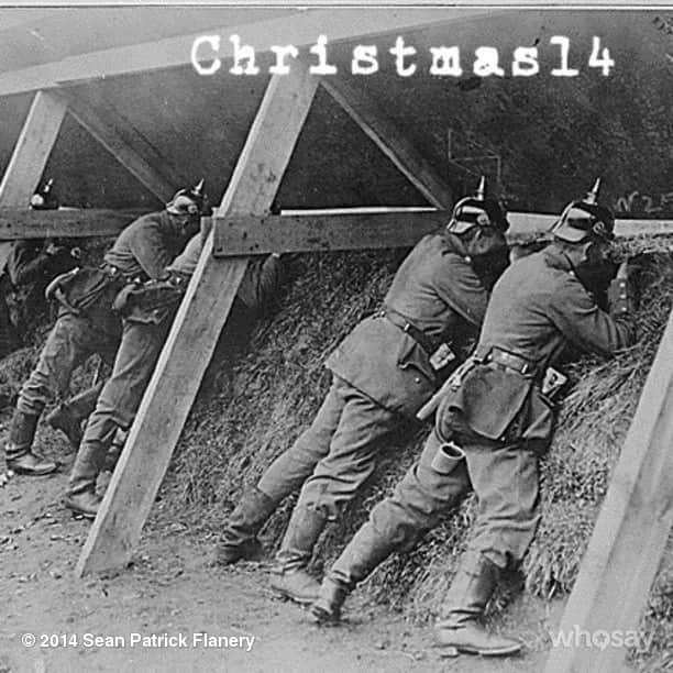 ショーン・パトリック・フラナリーさんのインスタグラム写真 - (ショーン・パトリック・フラナリーInstagram)「100 years ago tomorrow... we found it.  I believe it's still there.  #ChristmasTruce #Christmas14 #ShineUntilTomorrow」12月25日 2時50分 - spflanery