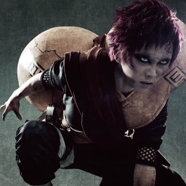 須賀健太のインスタグラム：「ライブスペクタクル『NARUTO』 ビジュアルでました #NARUTO #我愛羅」
