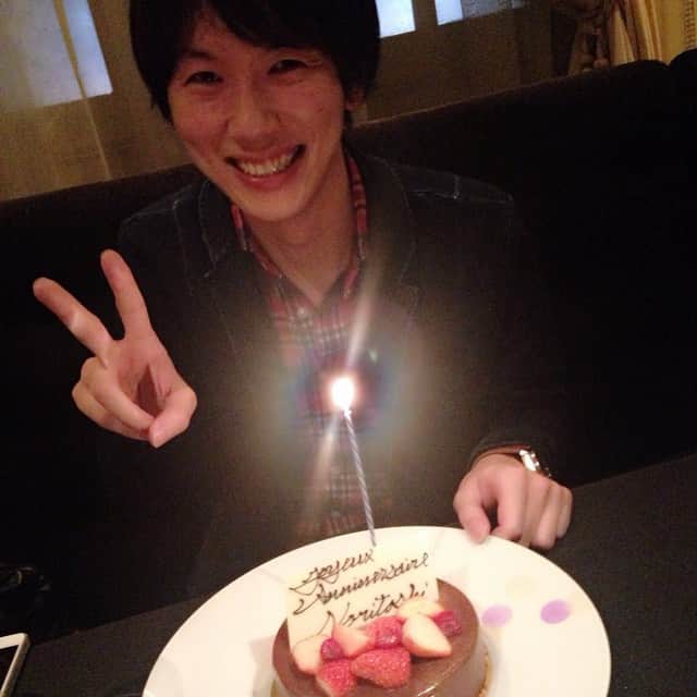 小脇美里さんのインスタグラム写真 - (小脇美里Instagram)「happy birthday!! ぽえちん(^^) 本日、30歳のお誕生日。 本当におめでとう！！ いつもたくさんの優しさを、ありがとう(^^) #happybirthday #古市憲寿 #30歳」1月15日 0時34分 - misatokowaki