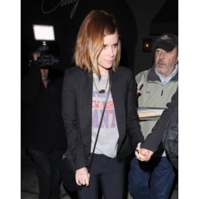 シーシースカイのインスタグラム：「Kate Mara wore our What's Your Name Necklace to dinner last night! #CCSKYE #KateMara」