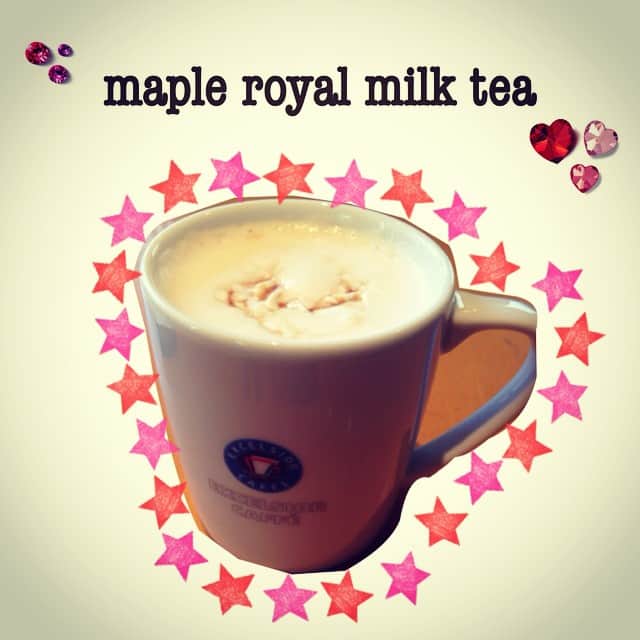 佐藤美希さんのインスタグラム写真 - (佐藤美希Instagram)「いつも飲むものはコレ☕️#excelsiorcaffe #caffe #maple #royal #milktea #hotdrink」1月16日 17時57分 - satomiki0626