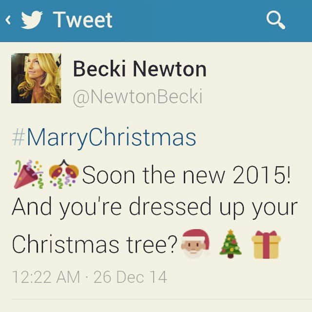 ベッキー・ニュートンさんのインスタグラム写真 - (ベッキー・ニュートンInstagram)12月26日 5時33分 - becki_newton