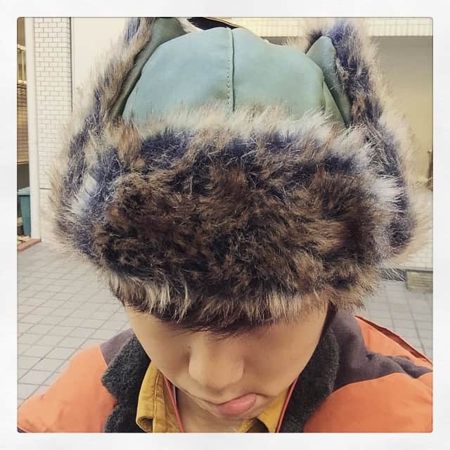 須賀健太のインスタグラム：「おきにいり帽子。」
