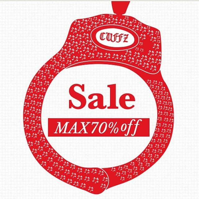 カフスバイリンツのインスタグラム：「SALE has started!!!! http://www.cuffz.jp」