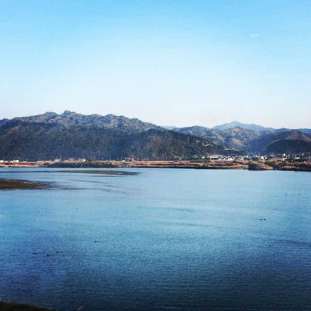山梨有理さんのインスタグラム写真 - (山梨有理Instagram)「宮崎の朝は清々しいです。空気もきれい。お魚おいしい。。」12月29日 8時39分 - yama74yuri