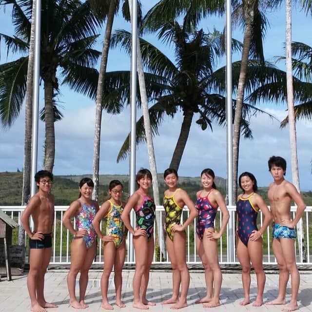 池江璃花子のインスタグラム：「GUAM合宿終わり〜！ 本っ当に、このメンバーと一緒に泳げて良かった☺️4月の選手権目指してみんなで頑張ろう‼︎ #GUAM #せきつばさ #藤田さき #やまかわいのは #もちださち #いけえりかこ #おんだあかね #ひらのかおり#かわさきしゅん」