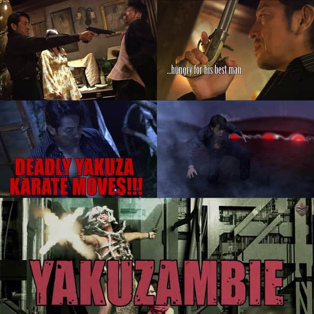 木村圭作さんのインスタグラム写真 - (木村圭作Instagram)「おバカショート「ヤクザンビー」YouTubeで上映中！B-movie "Yakuzambie" is showing on YouTube. #yakuza #kunoichi #zombie #zombies #ufo #houseofhorror #houseofhorrors #martialarts #karate #tokusatsu #toku #SciFi #bmovie #youtube #yutubespace #youtubespaces #youtuber #Japan #Canada #grindhouse #ヤクザ #くノ一 #ゾンビ #ゾンビ映画 #ヤクザンビー #Ｂ級映画 #グラインドハウス #東京 #日本 #カナダ」1月2日 21時35分 - keisakukimura