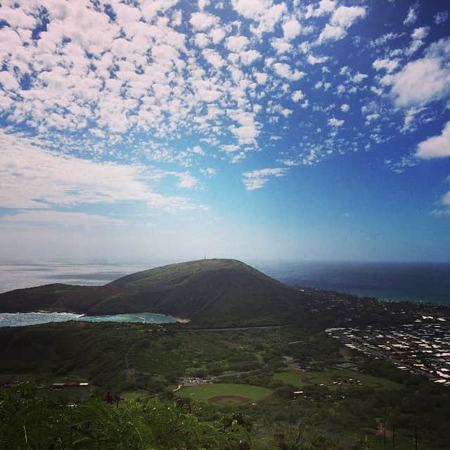 城田優さんのインスタグラム写真 - (城田優Instagram)「ハワイにて、去年登ったココヘッドの頂上からの景色。 あー早くまた行きたい（　´∀｀） The view from the top of the koko head in Hawaii  I wanna go back so baaaaad!! #hawaii #heaven #beautifulsky」1月22日 11時33分 - yu_shirota