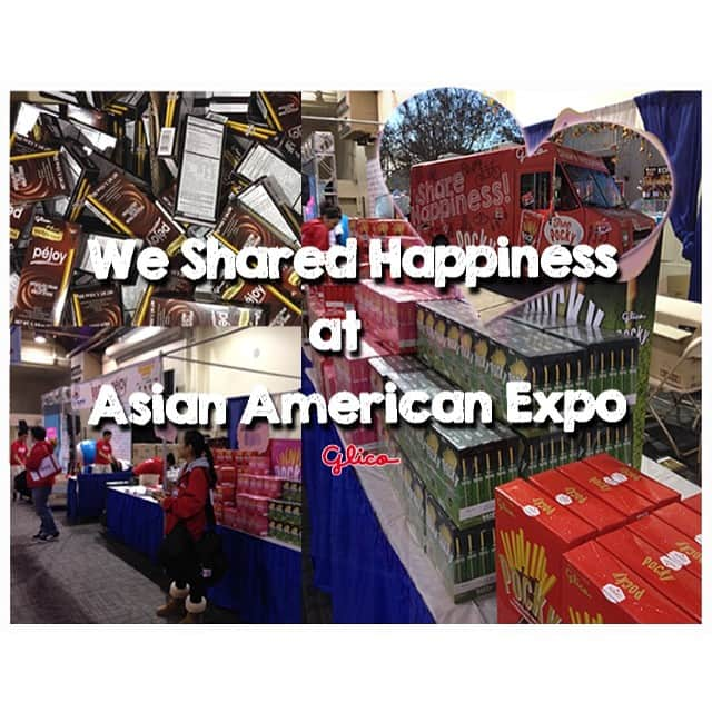 Glico USAさんのインスタグラム写真 - (Glico USAInstagram)「Thank you, Pocky fans, for visiting us at the #AsianAmericanExpo! Stay tuned for more fun Pocky events! #sharehappiness #pockytruck #pockytour #pocky #glico #happy #happiness #friends #asian #asianamerican #asianevents #asianfood #japanese #pomona #pomonafairplex #freesamples #events #pejoy #chocolate #freestuff #sharepocky #family #snacks #pockysticks #weekendevents」1月23日 9時44分 - glicousa