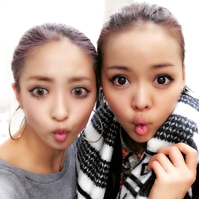 YU-Aさんのインスタグラム写真 - (YU-AInstagram)「👯TWINS👯 双子の妹です。w  @maasaishihara」1月25日 23時41分 - yua_official