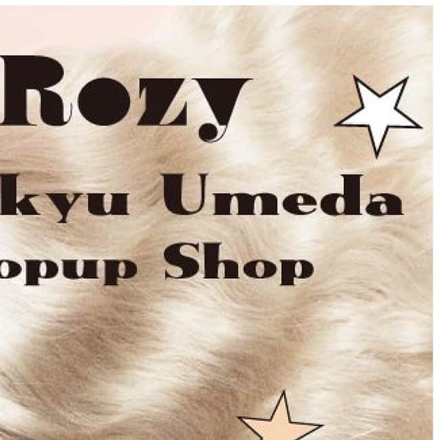 ロージーのインスタグラム：「#JUPITER#Rozy#jewelry#accessory#instafashion#love#hankyu#umeda#osaka#cotocoto#popup#shop#thank#you#for#coming#ジュピター#ロージー#ジュエリー#アクセサリー#阪急百貨店#阪急#梅田#大阪#本店#コトコト#ポップアップ#ショップ#お越しいただき#ありがとうございます」