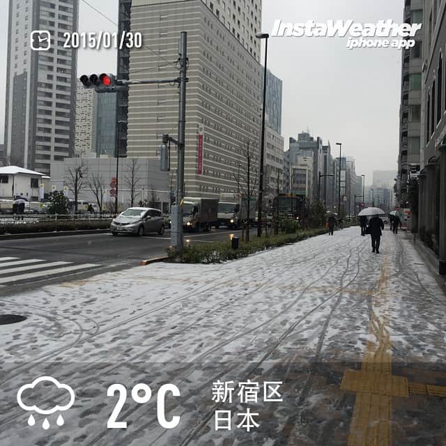 柳下毅一郎さんのインスタグラム写真 - (柳下毅一郎Instagram)「Made with @instaweatherpro Free App! #instaweather #instaweatherpro #weather #wx #新宿区 #日本 #day #winter #rain #cold #jp」1月30日 11時14分 - garth_y