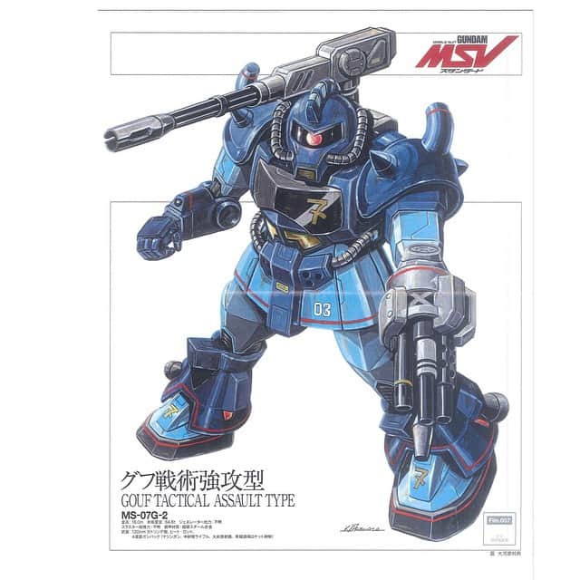 大河原邦男のインスタグラム：「MSV」