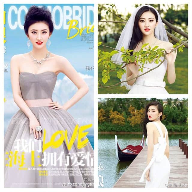 ジン・ティエンさんのインスタグラム写真 - (ジン・ティエンInstagram)「So happy with how these photos came out! @cosmopolitan Bride cover feature, July 2014. #fashion #cover #cosmo #bride #JingTian #China」2月3日 7時10分 - jingtian
