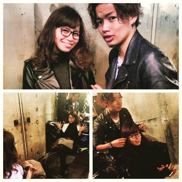 筒泉茉莉花（jasmine ジャスミン）のインスタグラム：「stylist .  昨日担当してくれた松山さん。  なんと！地元一緒！まさかの先輩！（笑）  2人で興奮！ 東京で地元の人に会うと興奮。 #田舎あるある（笑）  セット完成したら可愛すぎてまた興奮♡ ありがとうございました♡  #me #jasmine #jas #ジャスミン #ジャス  #salon #model #サロンモデル #vision  #出会って一言目EXILEにいそうですね（笑）  #イケメン #ほぼEXILE（笑） #セット力神 #insolitebeaute」